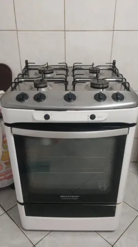 Fogão Brastemp Unique protege