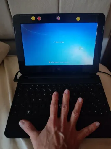 Netbook Hp funcionando
