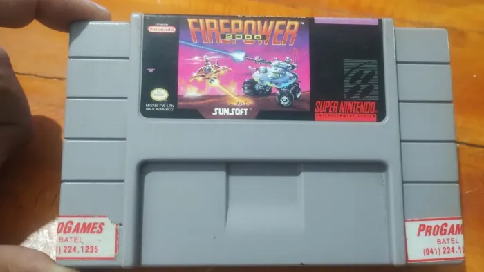 Firepower 2000 original super nintendo