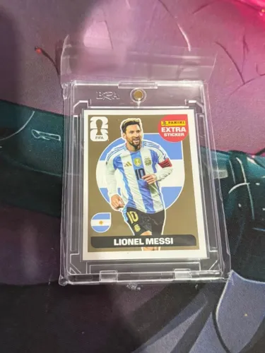 Figurinha Legends Copa 2026 Ouro Messi, Vini jr