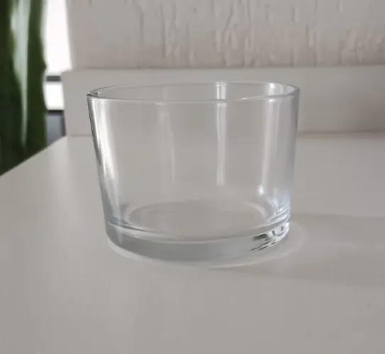 14 Copos de Vidro Nadir Patê 150ml Para Vela ou outros usos, SEM Tampa