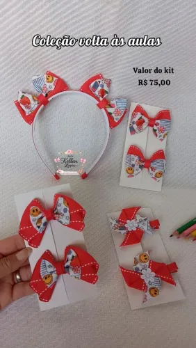 Coleção KIT LAÇO ESCOLAR