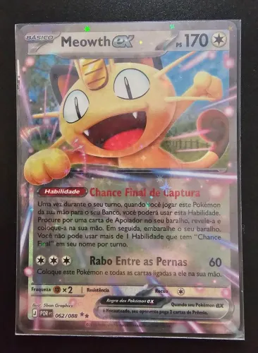 Cartas pokemon Dupla de Meowth TcG
