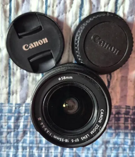 Lente Canon 18.55