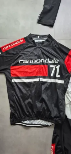 Conjunto bretelle cannondale ciclismo