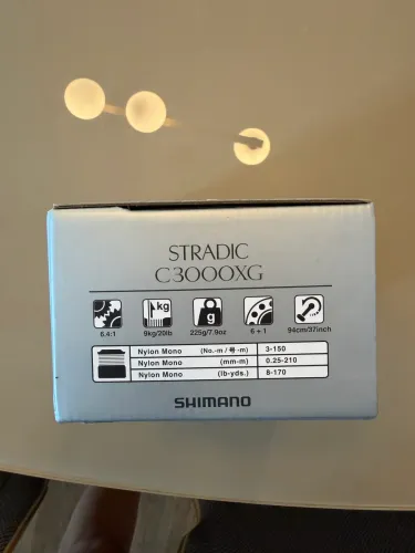 Carretilha Shimano Stradic C3000XG - Nova na Caixa