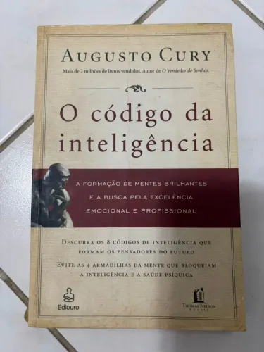 Livro - O código da inteligência - Augusto Cury