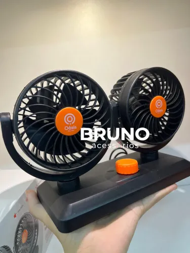 Ventilador Portátil para carro 12V e 24V
