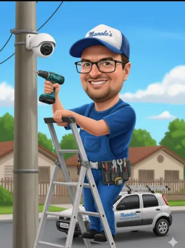 Instalador de câmeras Cftv e wifi
