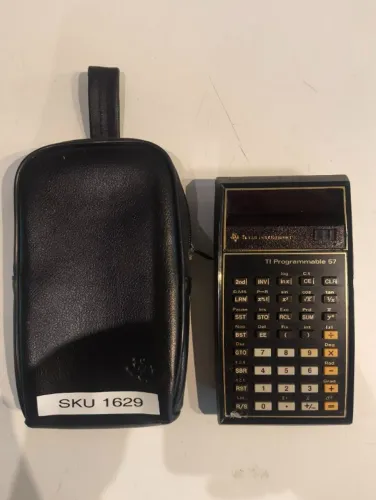 Calculadora Vintage Texas Instruments Ti-57 Programmable (Para Restauro/Peças)