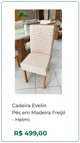 LINDAS CADEIRAS NOVAS