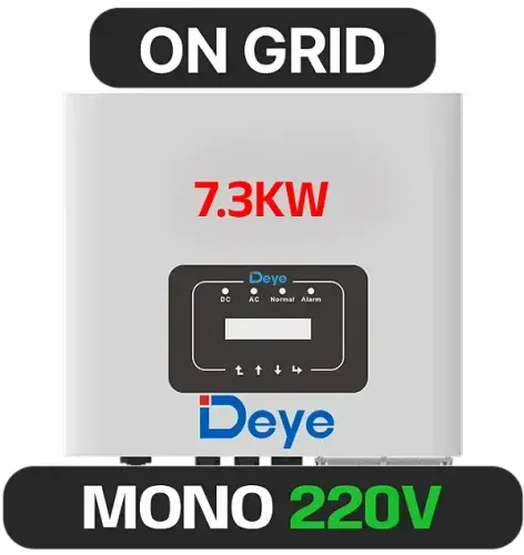 INVERSOR DEYE MONO 7.3KW ON GRID 220V 2MPPT