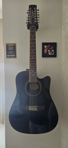 Violão Condor DC70-12 BK 12 Cordas Aceito Troca