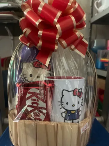 Cesta presente hello kitty