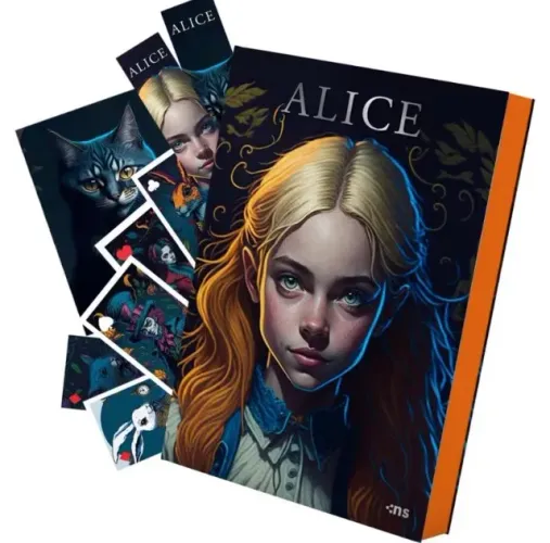 Livro Alice no país das maravilhas e Alice através do espelho