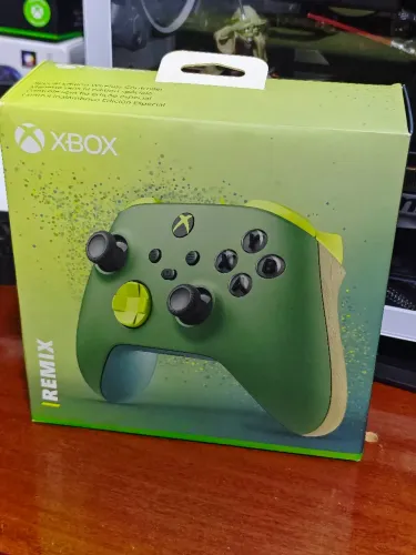Controle original Xbox série REMIX+bateria