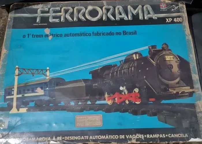 Ferrorama xp400 de 1982 + maquete e materiais