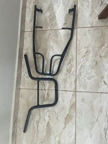Guidão motoboy e suporte bagageiro para pop 110