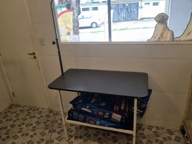 Mesa para banho e tosa
