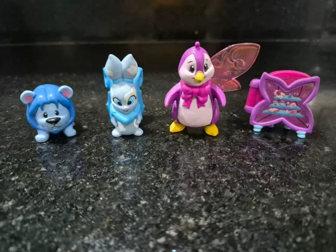 Kit brinquedos vintage Neopets 2008