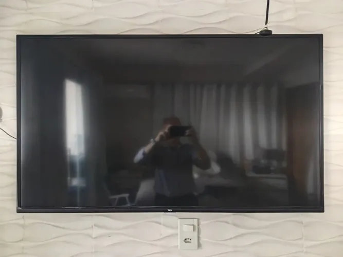 Smartv TCL 50 polegadas funcionando perfeitamente 