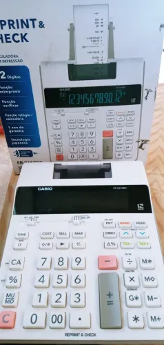 Calculadora com impressão