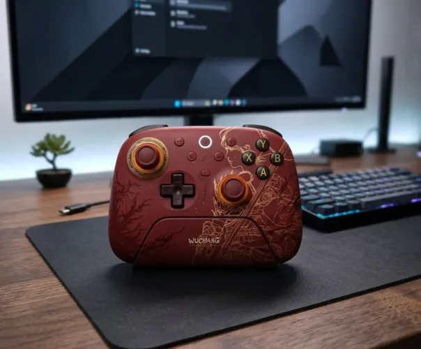 Controle sem fio 8bitdo ultimate 2 com dock de carregamento | Edição limitada: Wuchang
