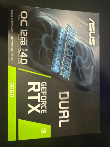 Placa de Vídeo RTX 3060 12GB ASUS Dual 