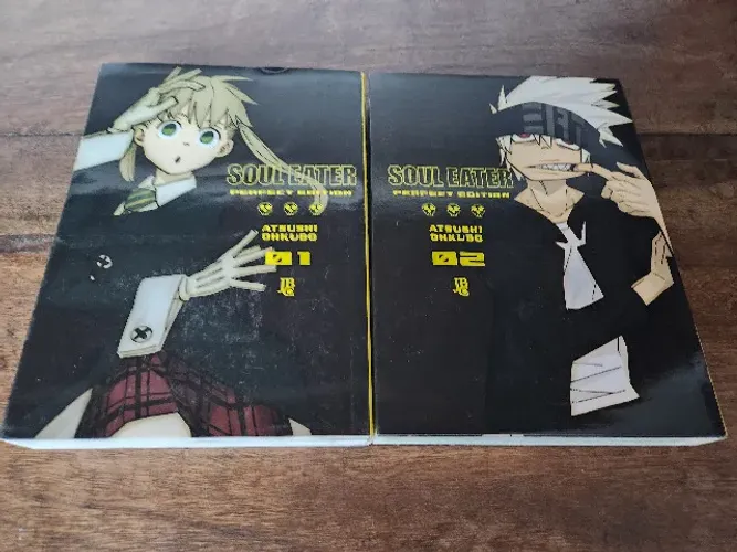 Mangá Soul Eater Perfect Edition Vol 1 e 2