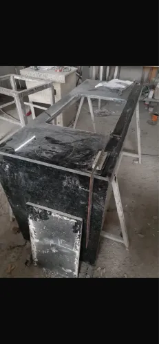 Bancada de cozinha preta São Gabriel 