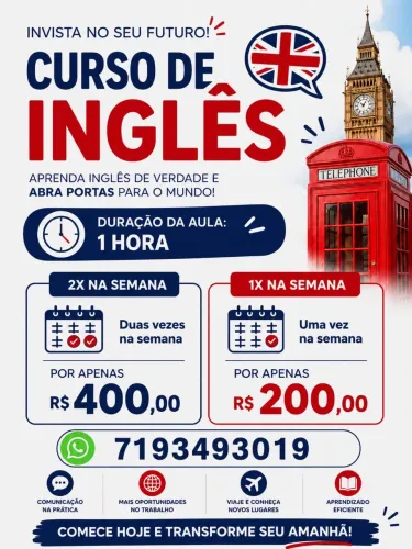 Curso de Inglês