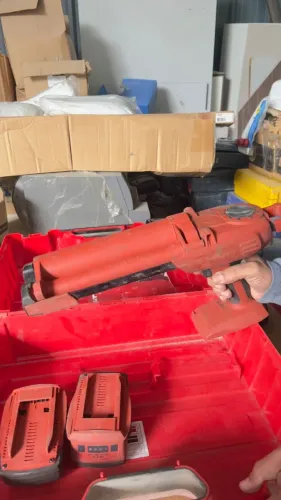 Aplicador De Ancoragem Química Bateria Hilti HDE 500-A22 Kit Completo
