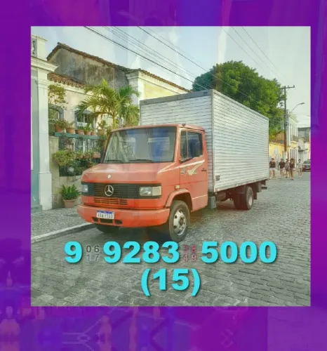 frete em tamanha de paraíso! transporte leves e pesados de forma segura!