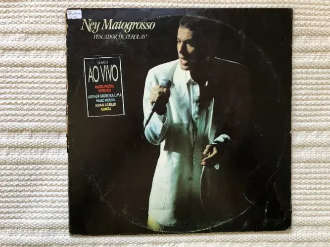 Ney Matogrosso: O Pescador De Pérolas (1987) Disco Lp Vinil