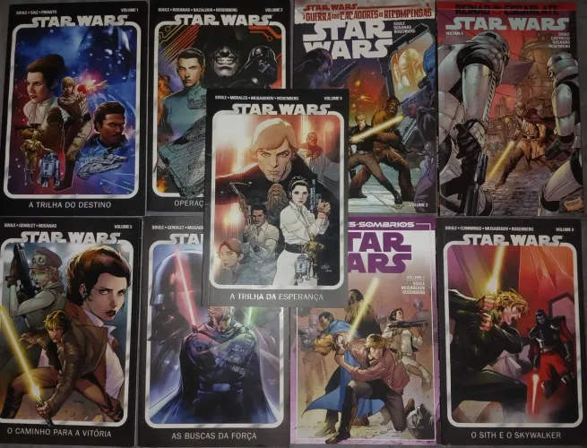 Quadrinhos Hqs Star Wars (2021) Vol 1 ao 9 (leia a descrição)