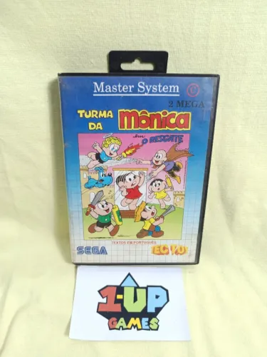 Cartucho para master system Turma da Monica em o resgate