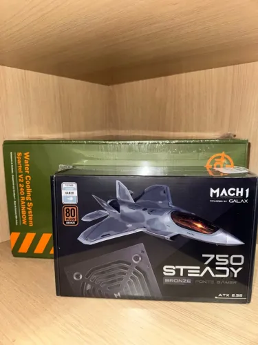 Combo Water Cooler TGT Spark 240mm RGB + Fonte Galax 750W