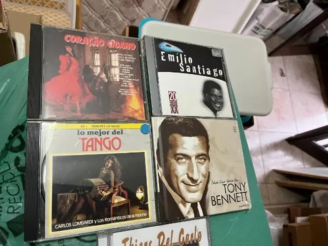 Cds música Emilio Santiago Tony Bennett Tango El Mejor Coração Cigano