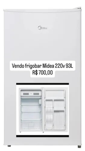 Vendo frigobar 