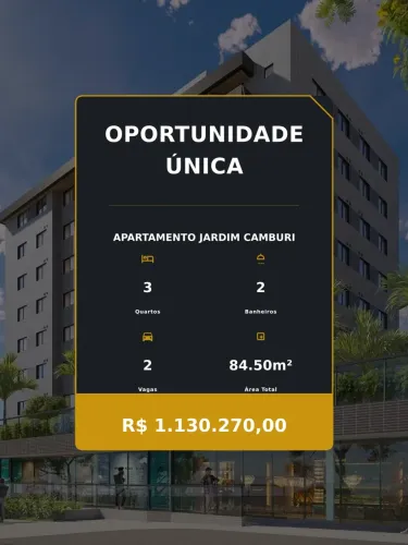 Seu novo estilo de vida em Jardim Camburi: apartamento sofisticado e prático!