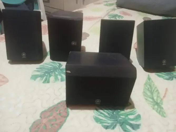 caixas yamaha para home theater