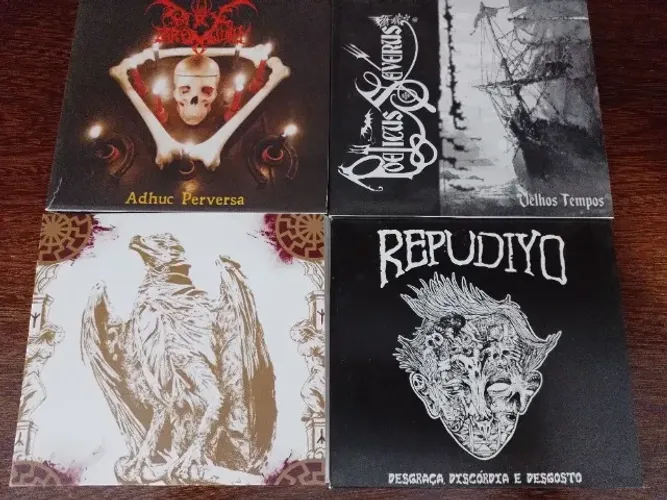 cd black metal lote com 4 cds l3