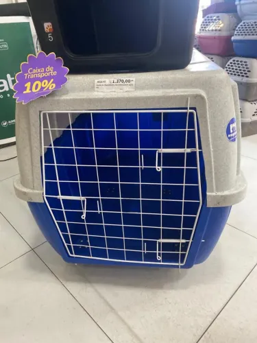 Vendo caixa de transporte para pets de grande porte .Nova com nota *