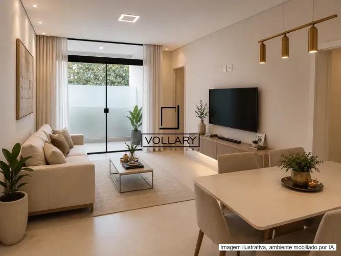 Apartamento para venda tem 87 metros quadrados com 3 quartos