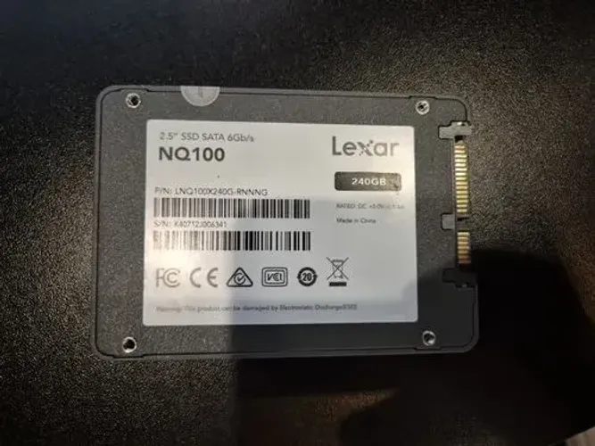 SSD lexar 120gb