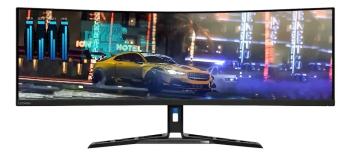 Monitor Gamer Curvo Lenovo Legion 44,5? QHD 170Hz - Semi-novo