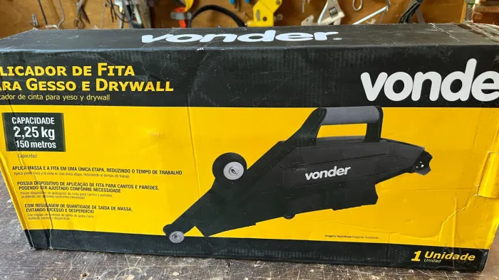 Aplicador De Fita E Massa De Gesso Para Drywall - Vonder