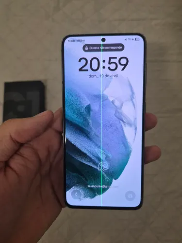 GALAXY S21 5G 128GB AI COM LINHA
