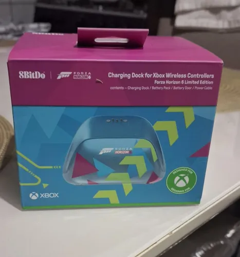 Base De Carregar Controle Xbox Serie s /x forza horizon 6 8bitDo Nova Lacrada