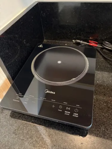Cooktop Midea 1 boca - um ano de uso